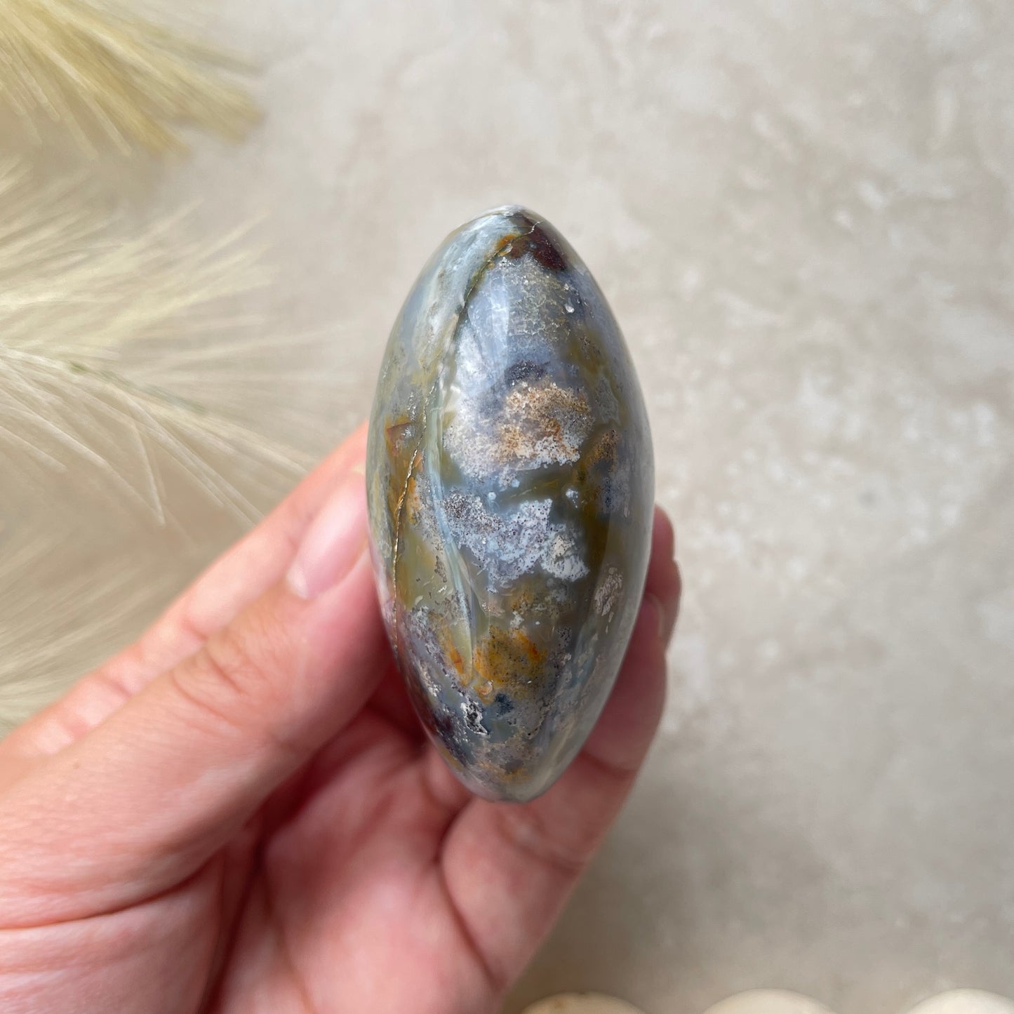 Ocean Jasper Palm Stone