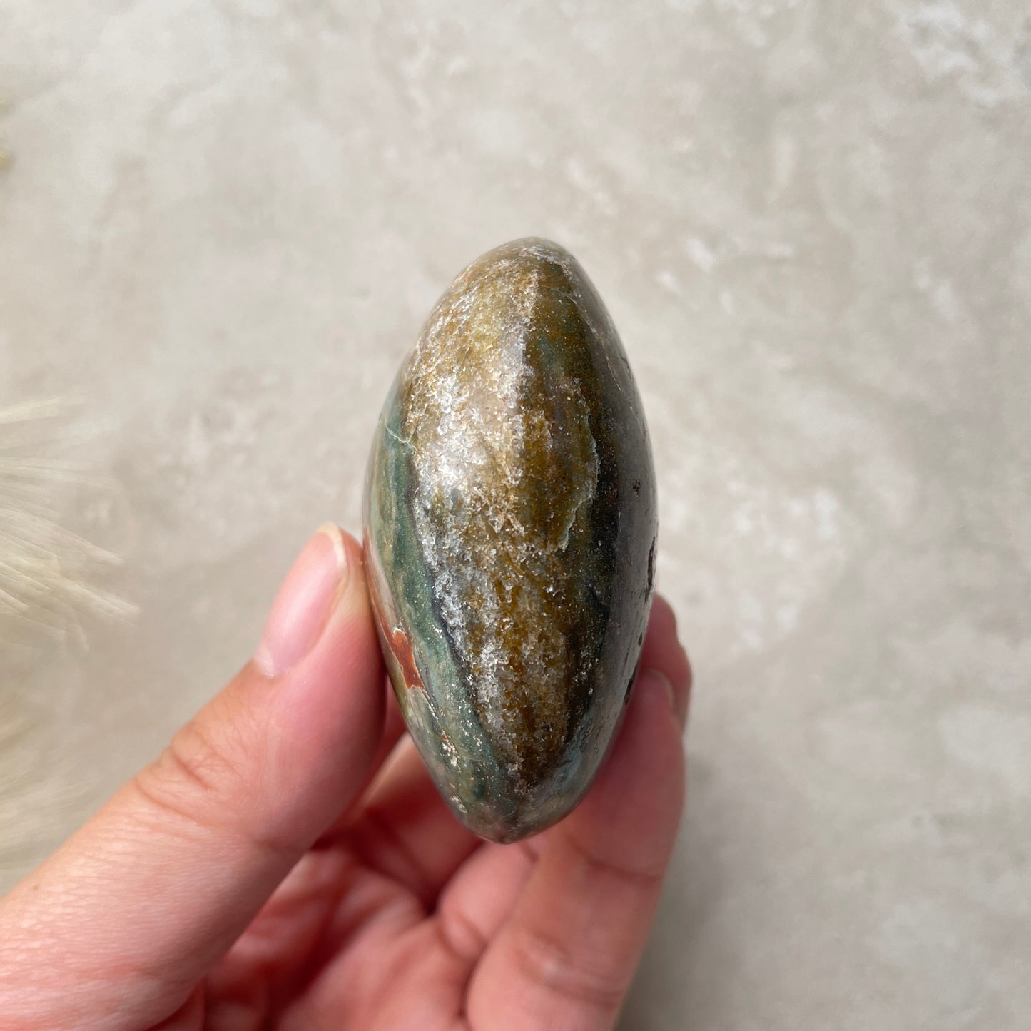 Ocean Jasper Palm Stone