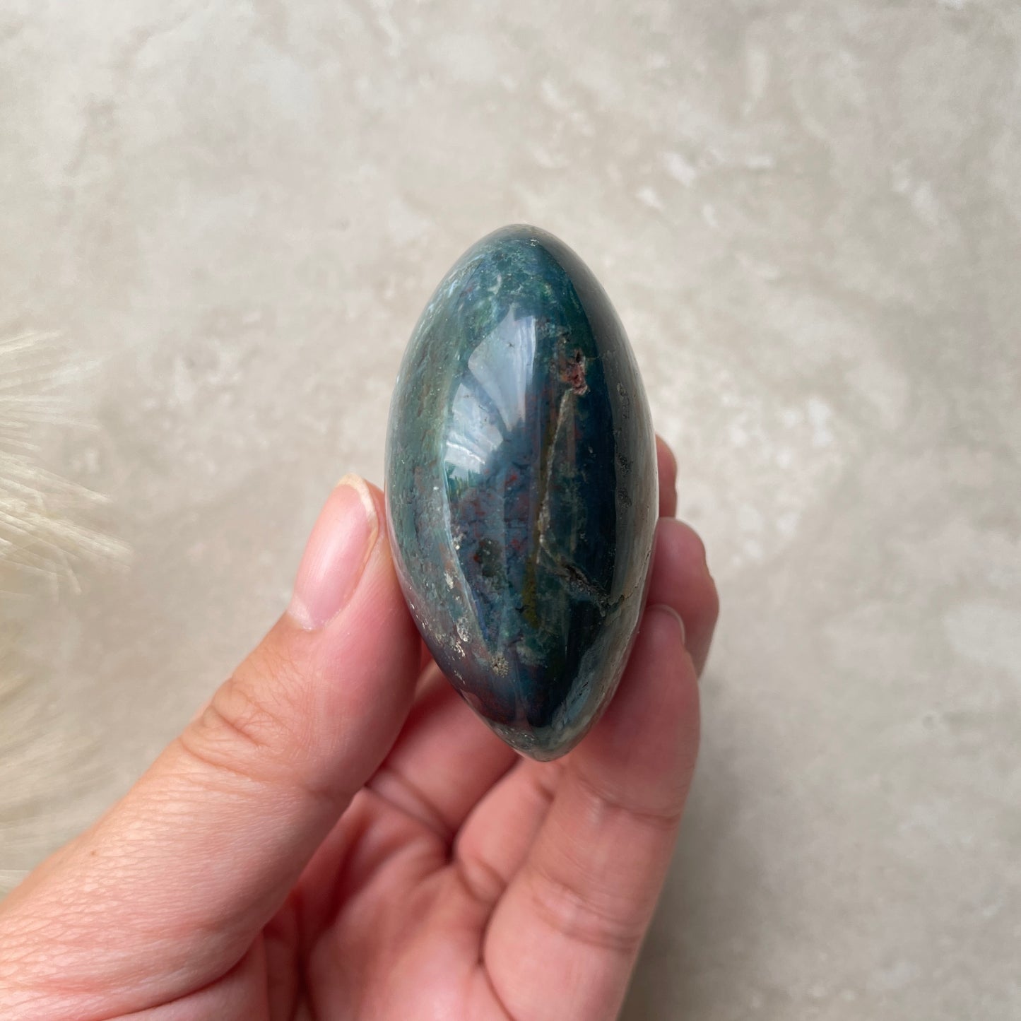 Ocean Jasper Palm Stone