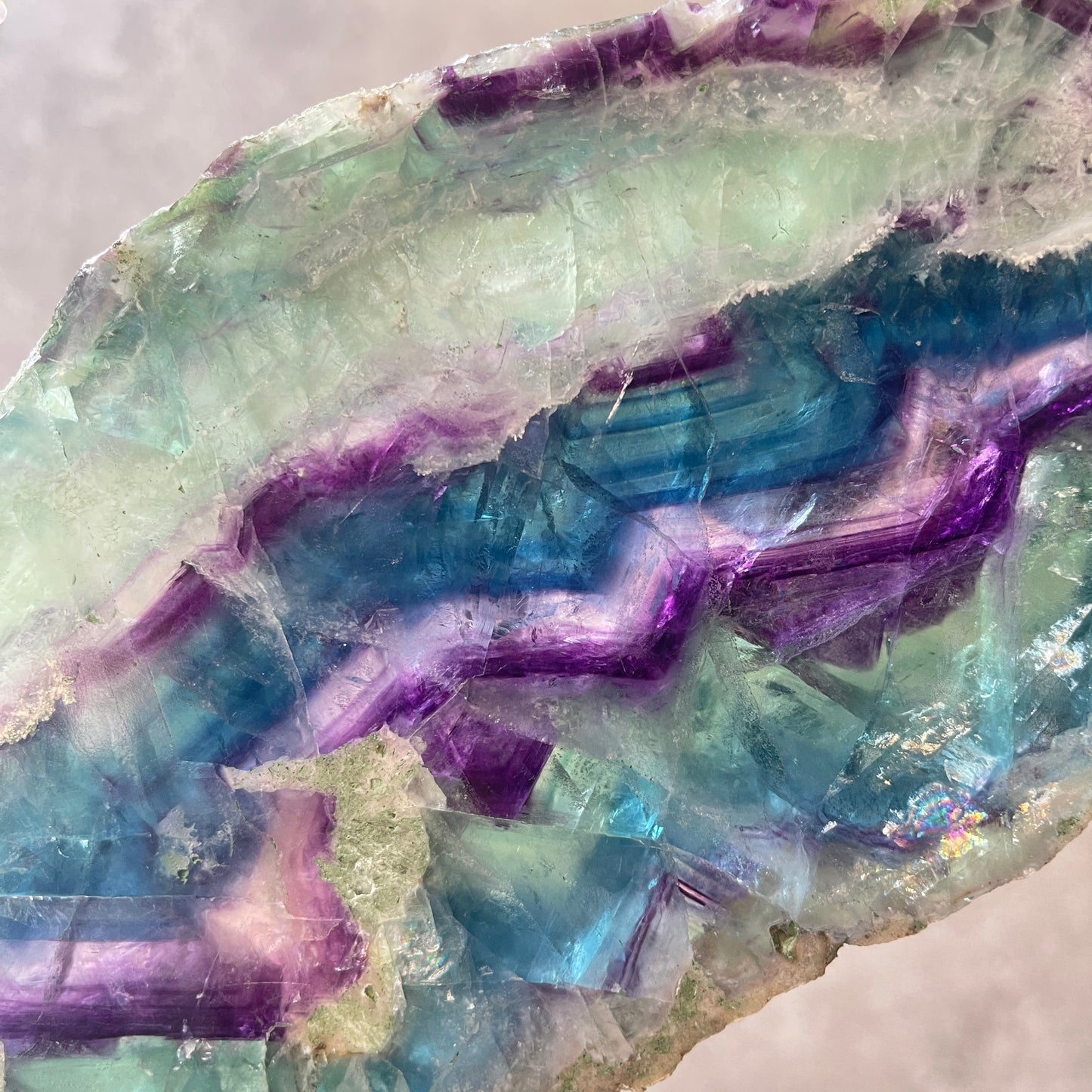 Fluorite Rainbow Slab