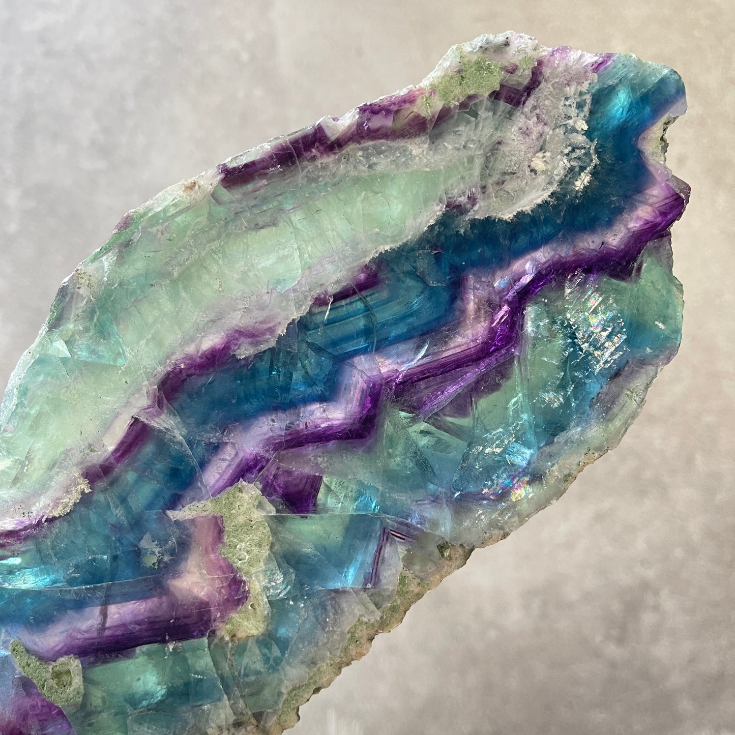 Fluorite Rainbow Slab