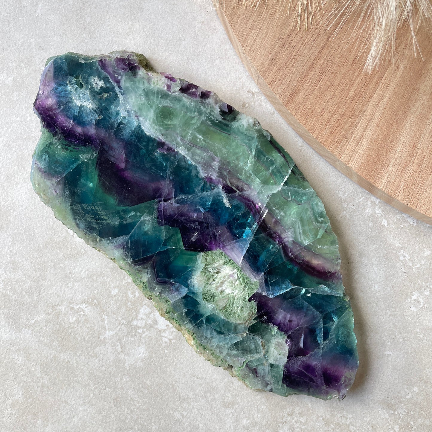 Fluorite Rainbow Slab