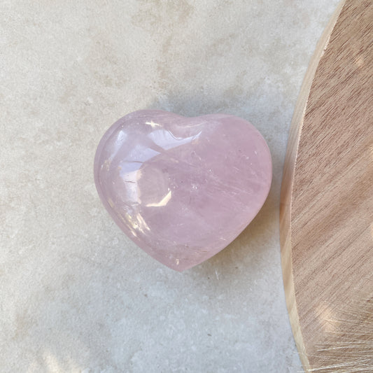 Rose Quartz Heart