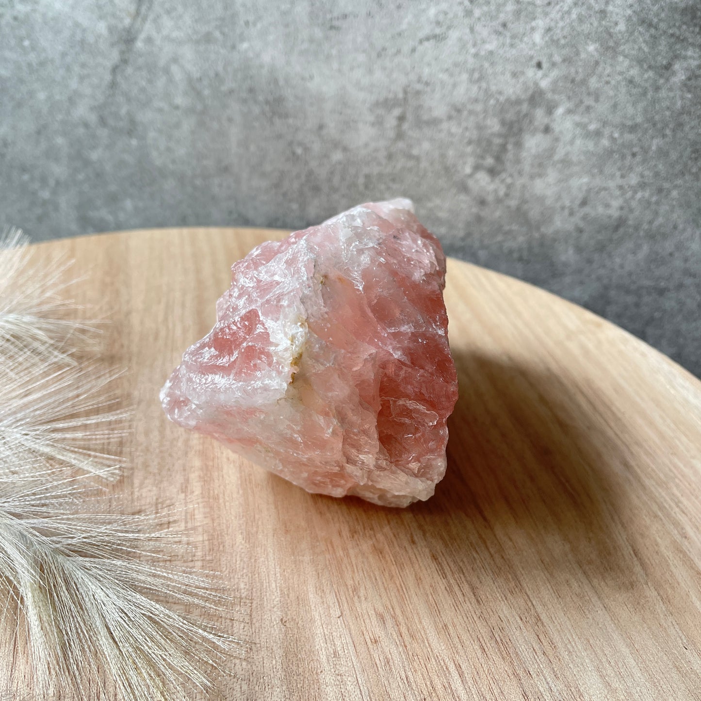 Rose Quartz Rough Large