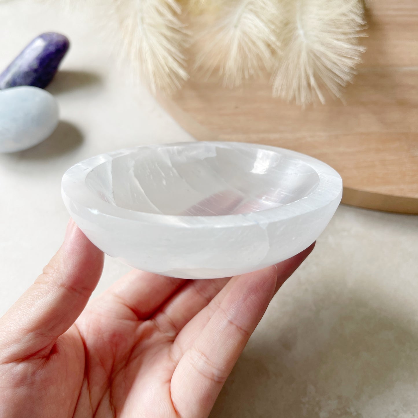 Selenite Bowl