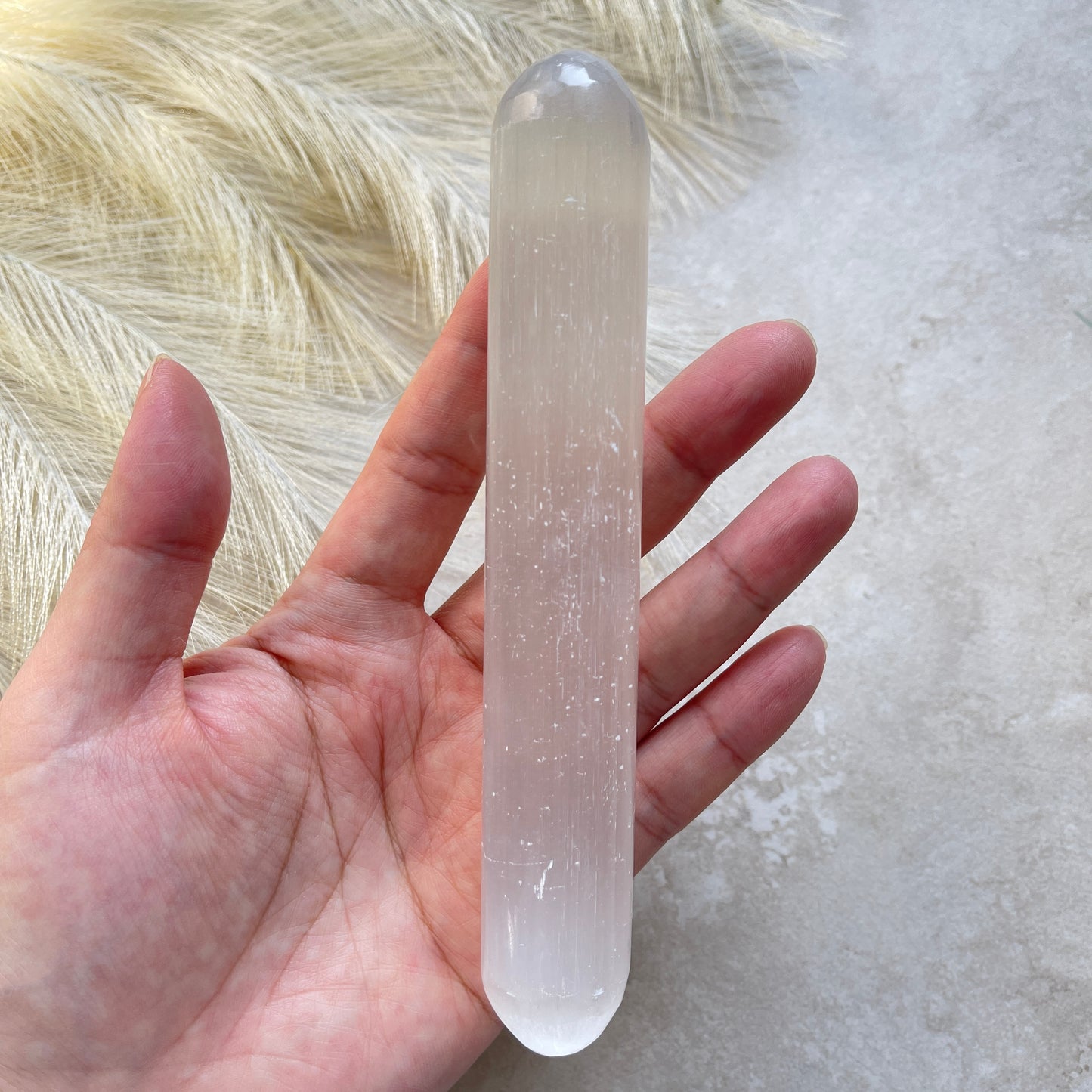 Selenite Wand