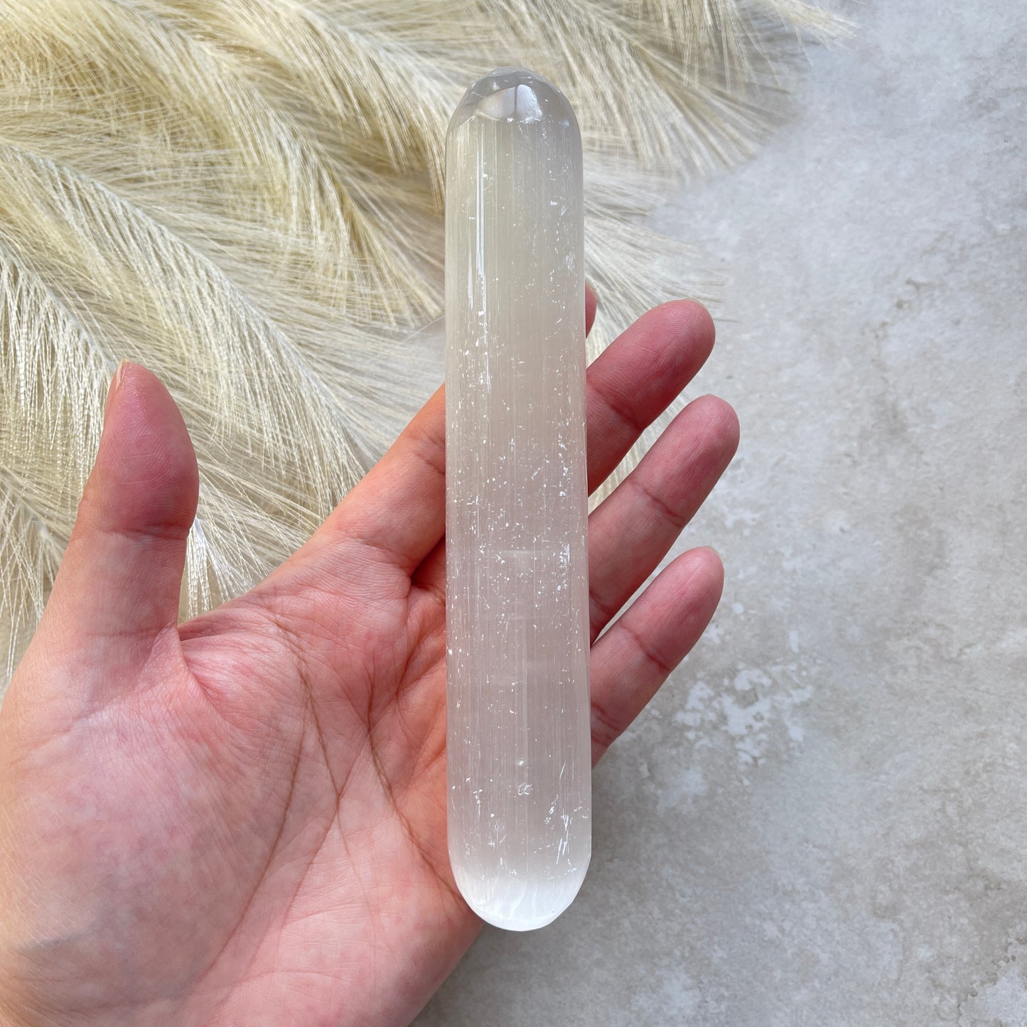 Selenite Wand