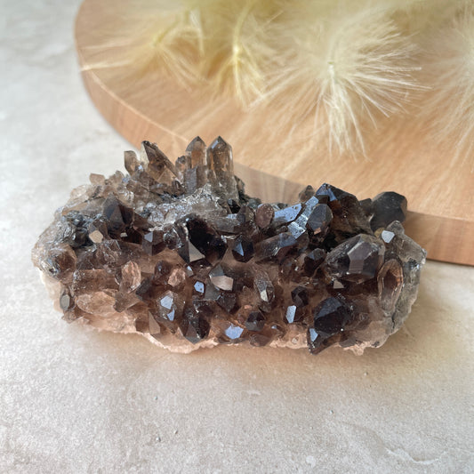 Smoky Quartz Cluster