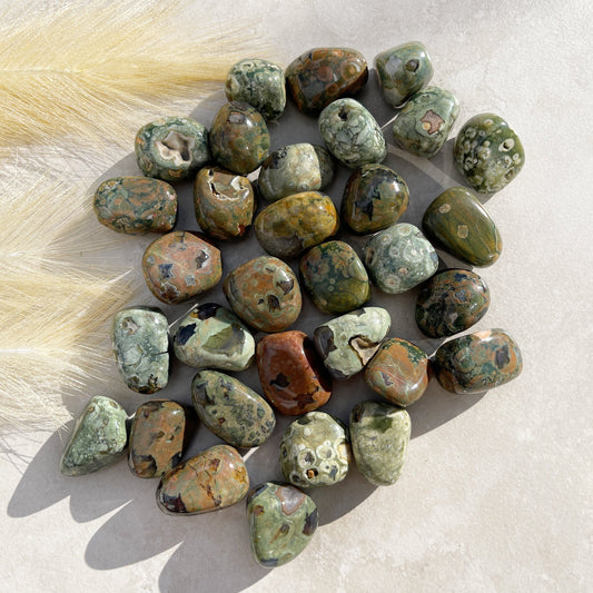 Jasper Rhyolite Tumbles