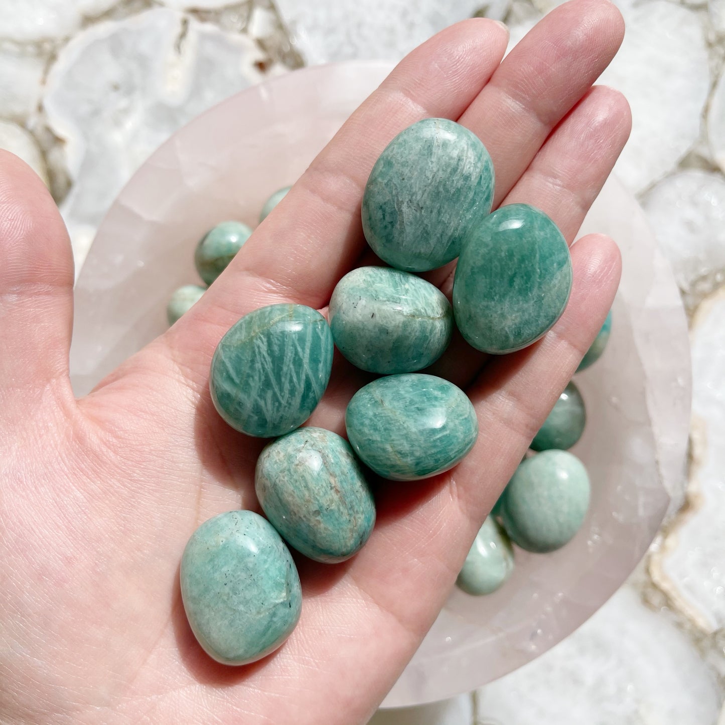 Amazonite Tumbles