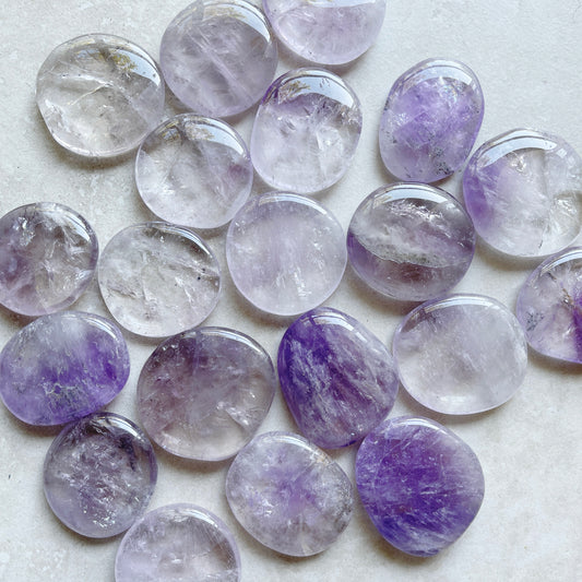 Amethyst Flat Stone