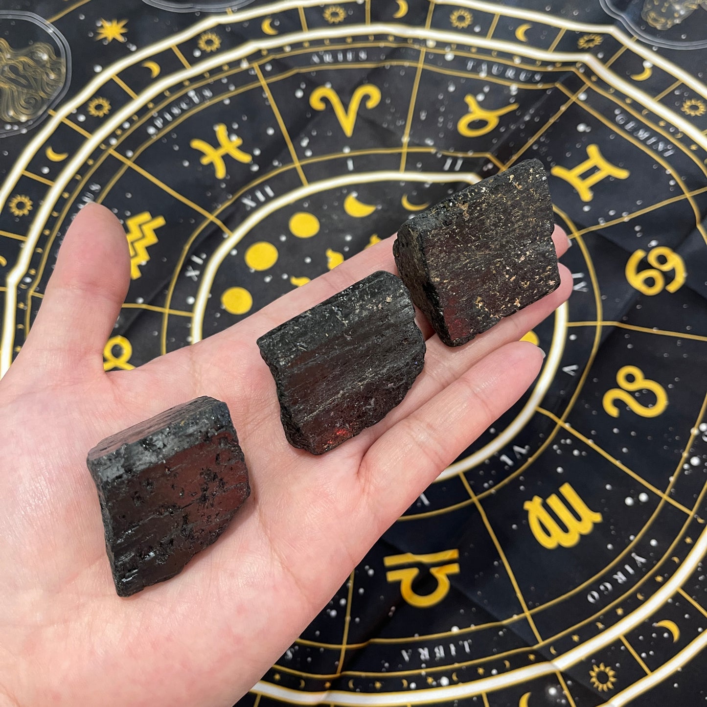 Black Tourmaline Rough