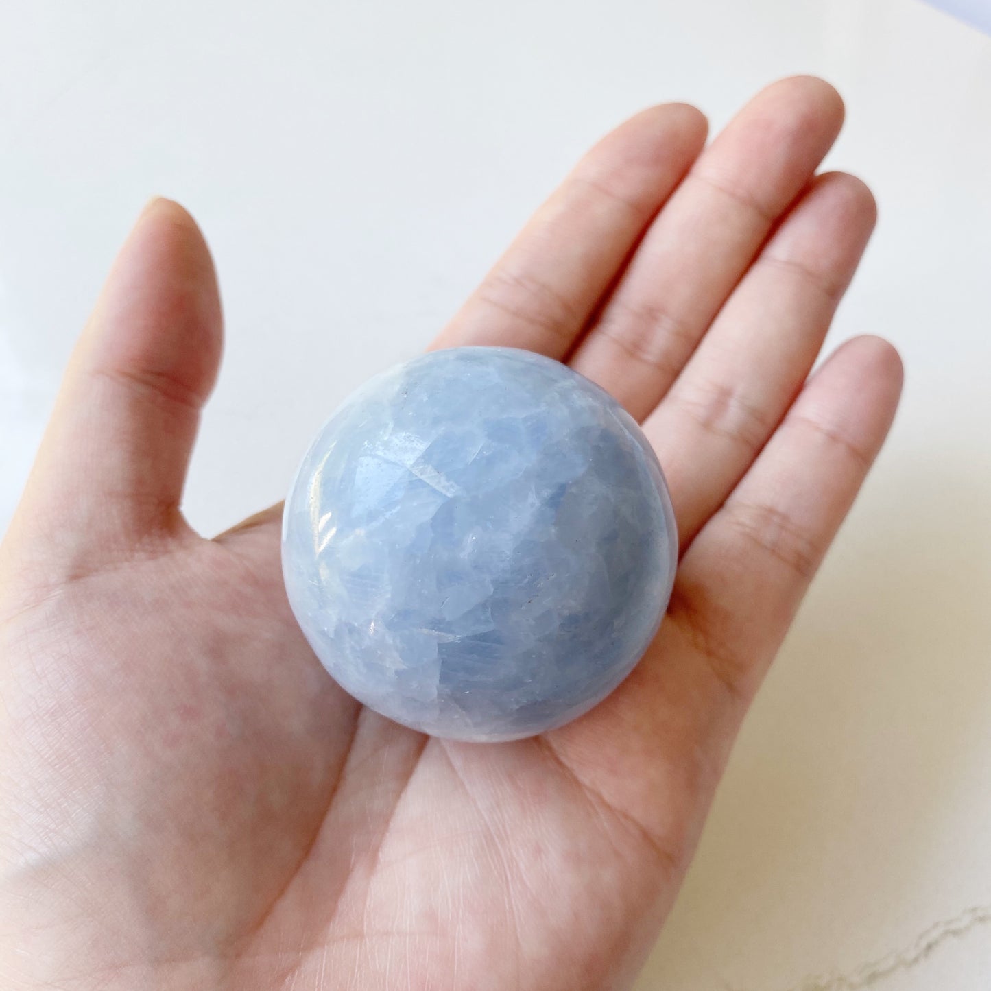 Blue Calcite Sphere