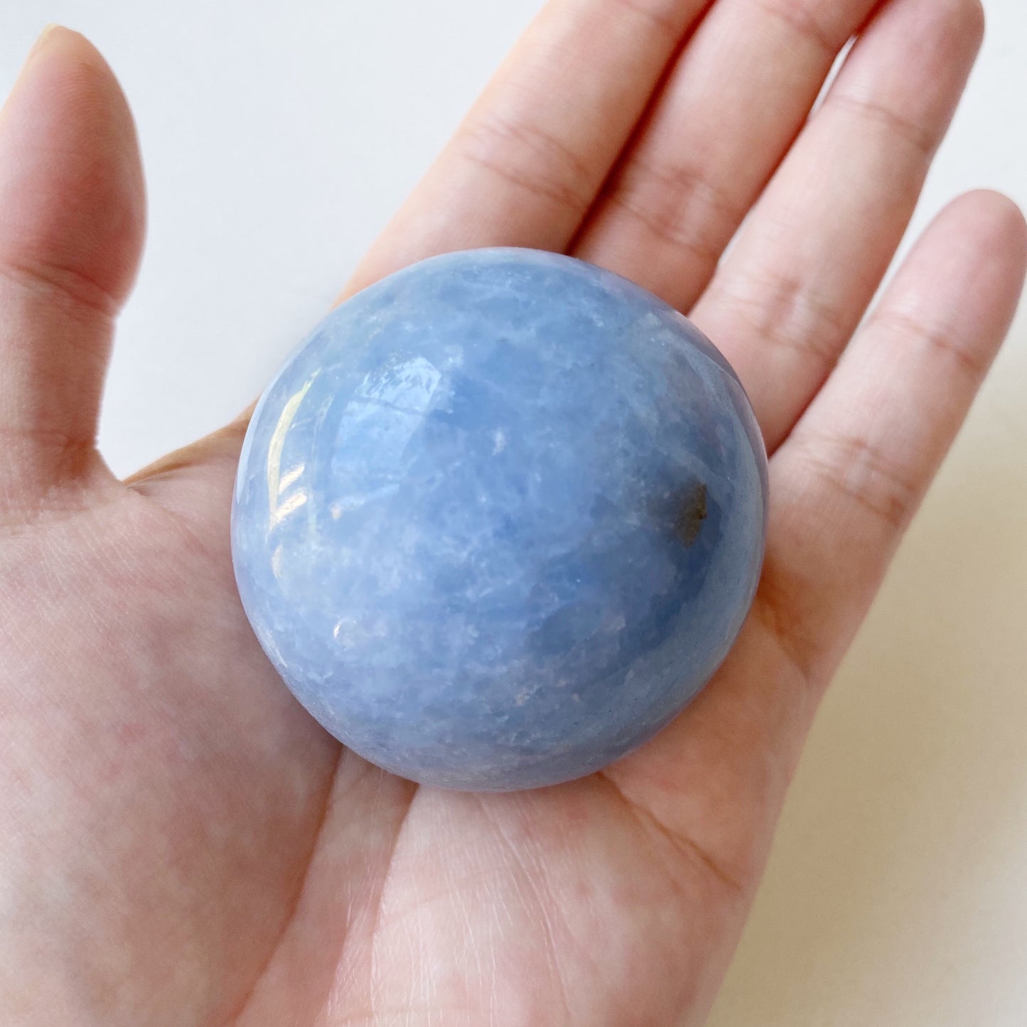 Blue Calcite Sphere