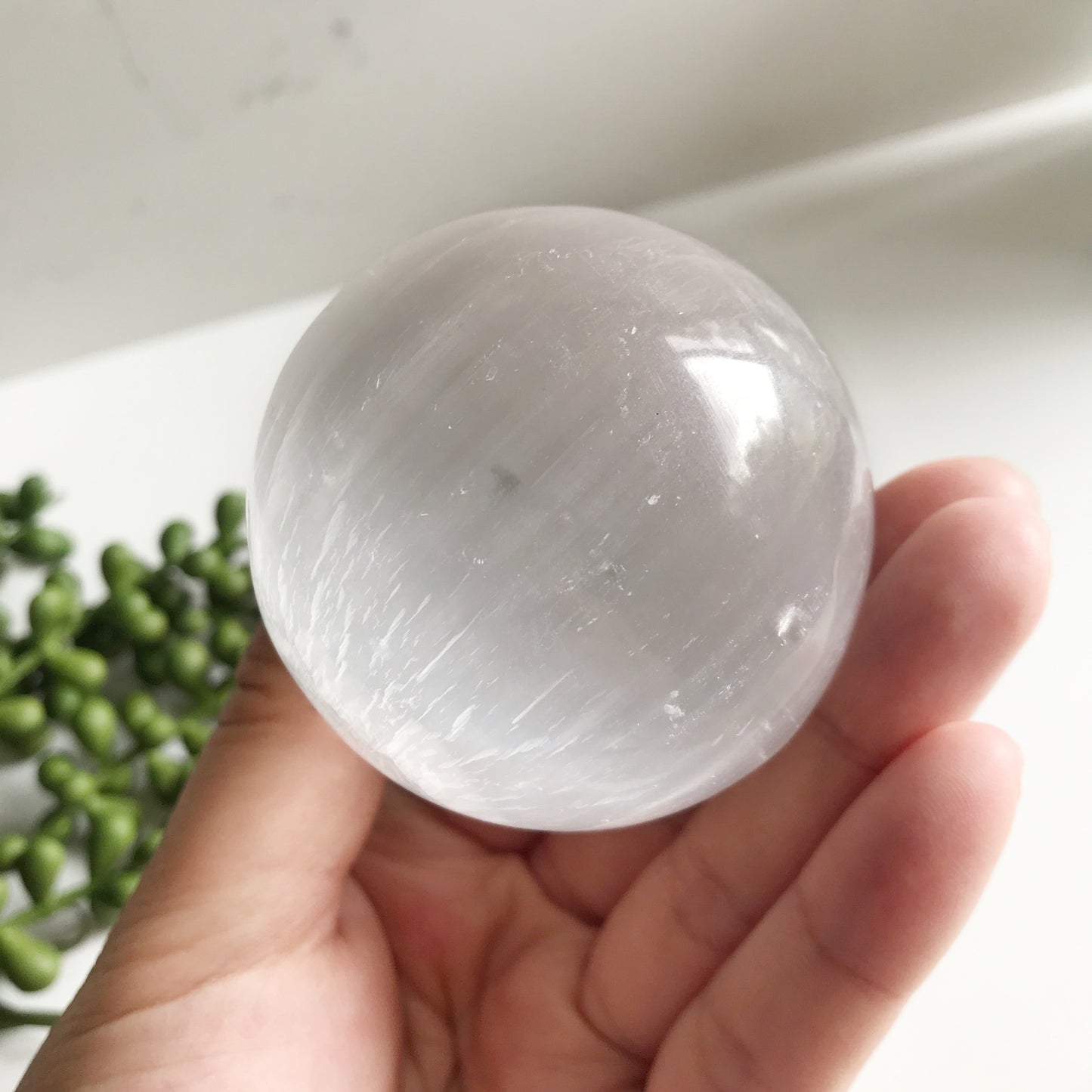 Selenite Sphere