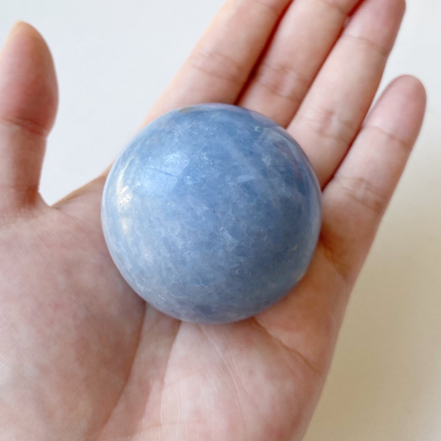 Blue Calcite Sphere