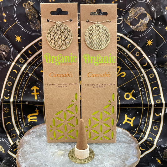 Organic Goodness Masala Incense Cones | Cannabis