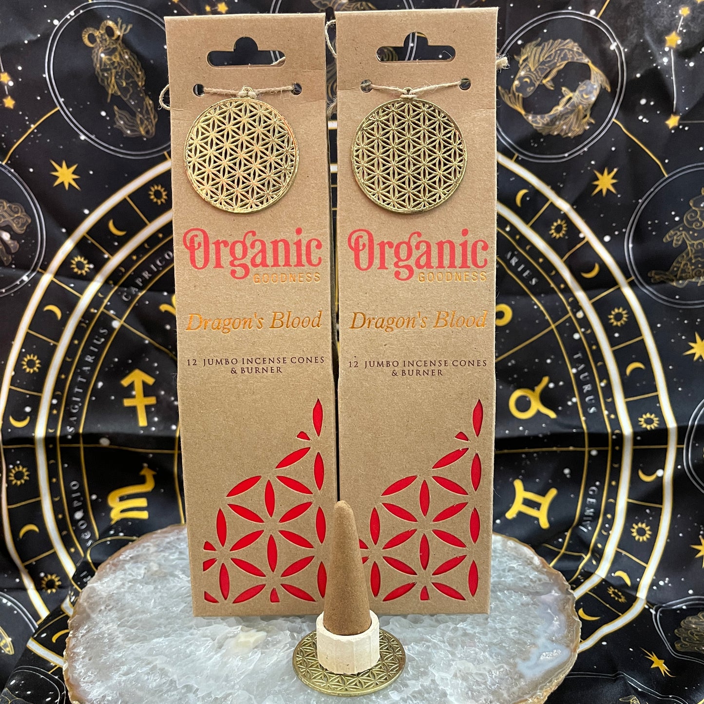 Organic Goodness Masala Incense Cones | Dragon’s Blood