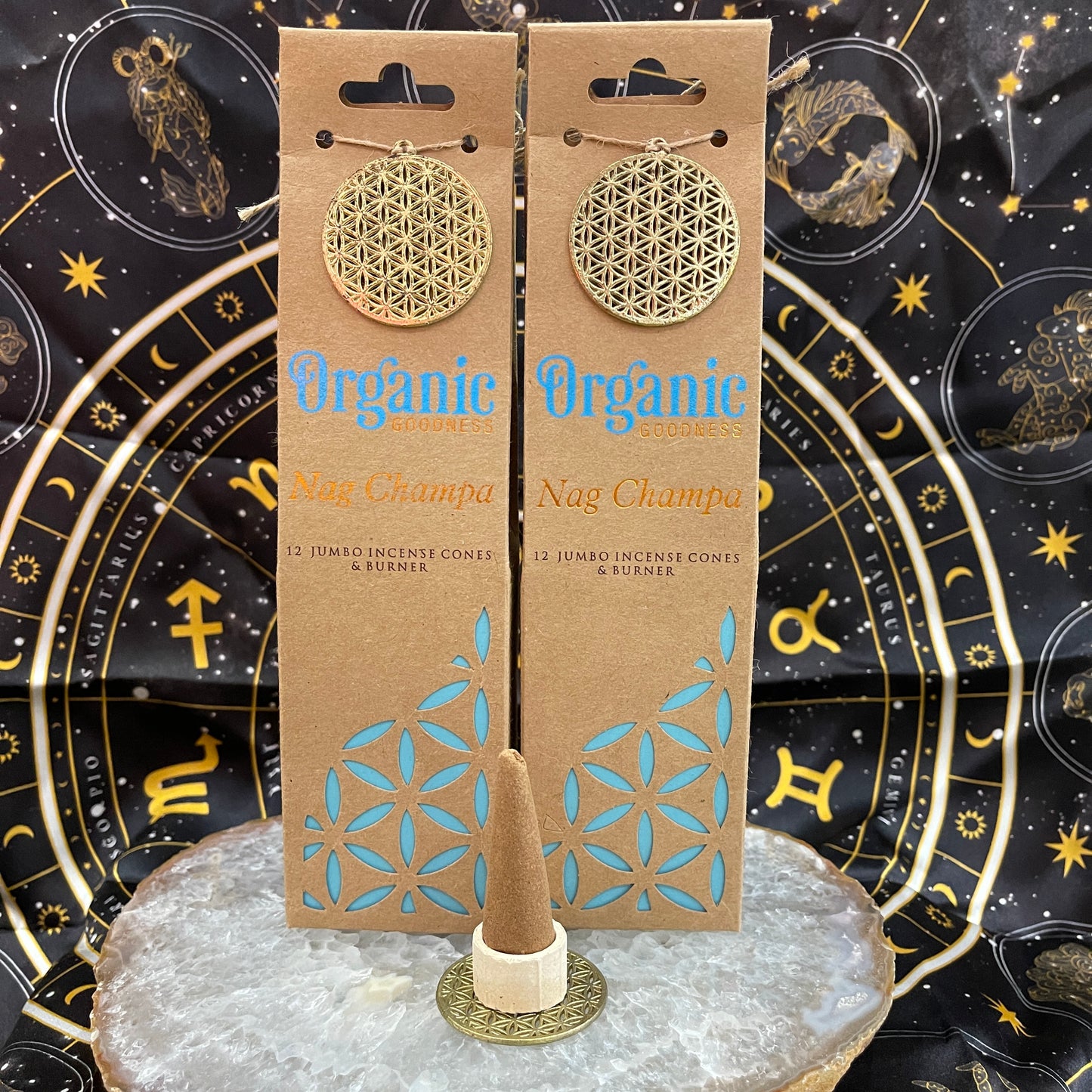 Organic Goodness Masala Incense Cones | Nag Champa