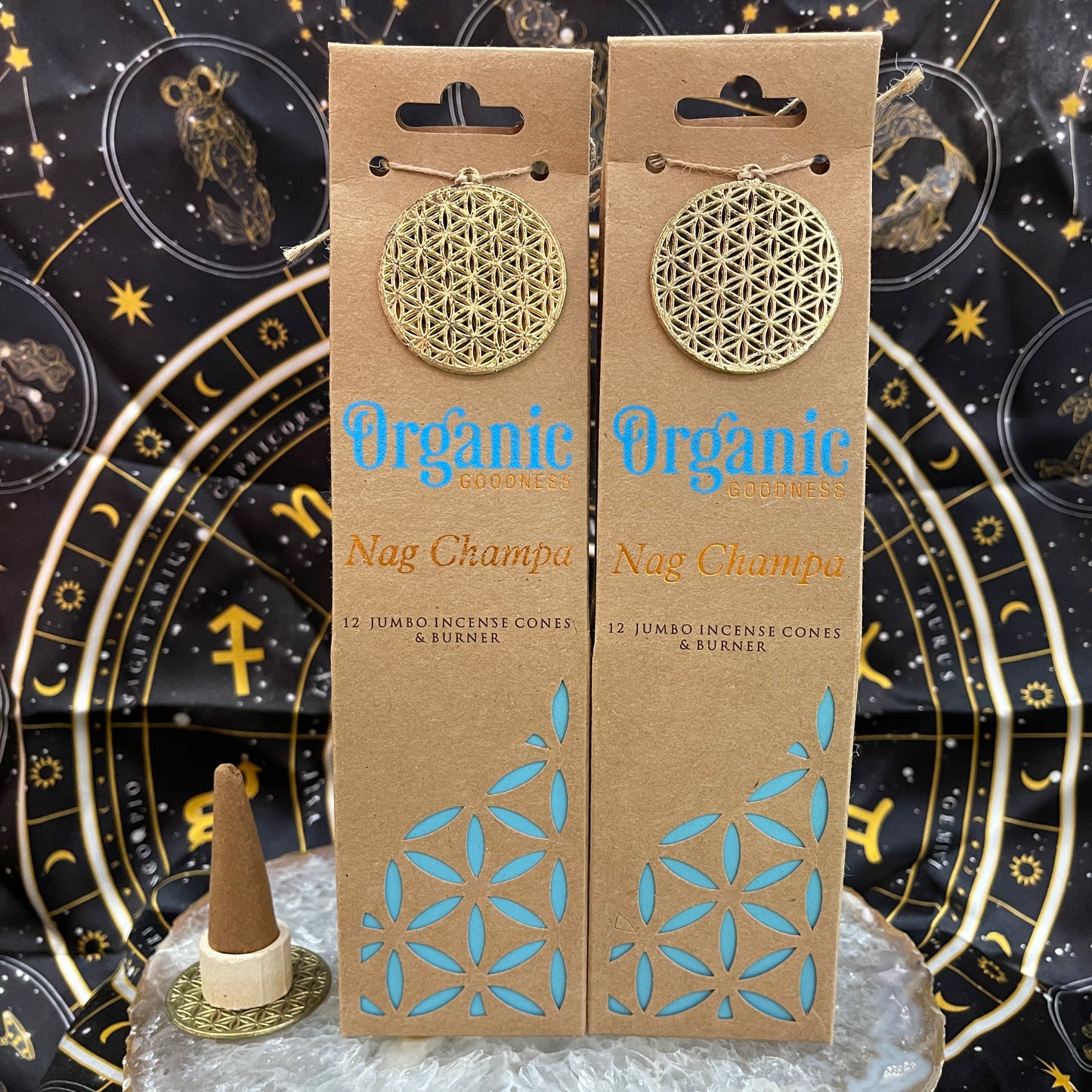 Organic Goodness Masala Incense Cones | Nag Champa