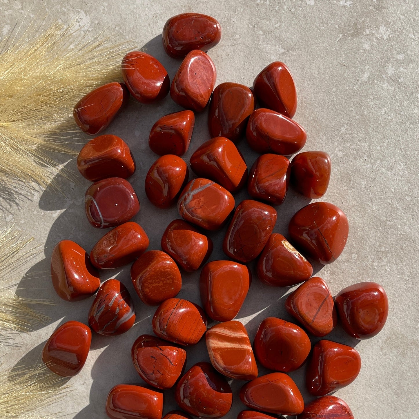 Jasper Red Tumbles