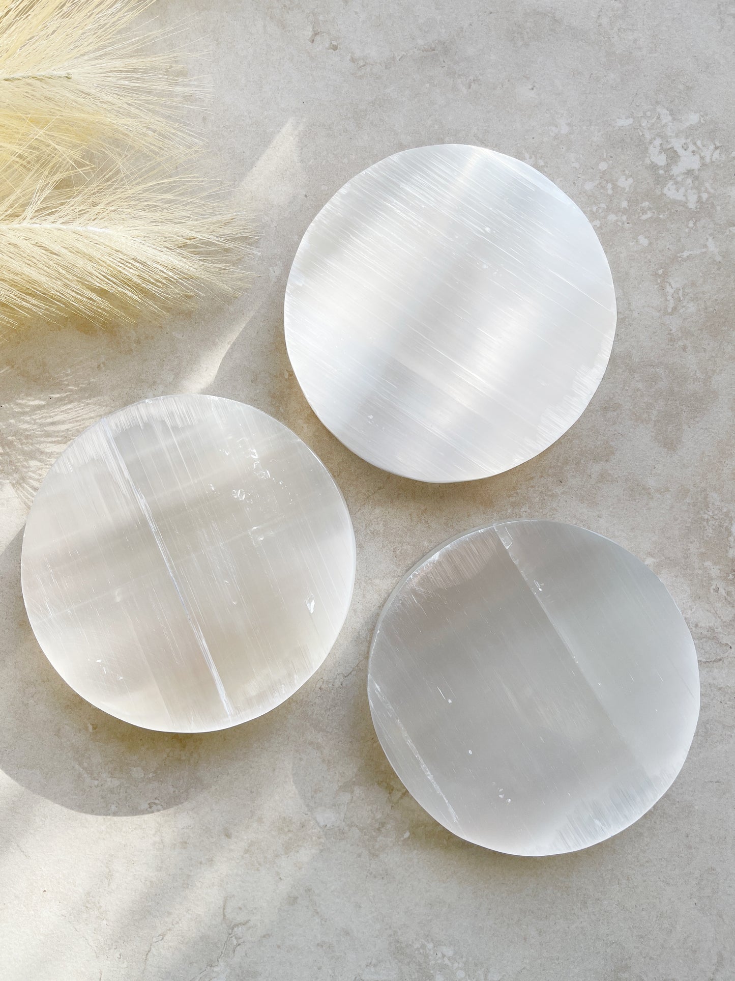 Selenite Plate Small