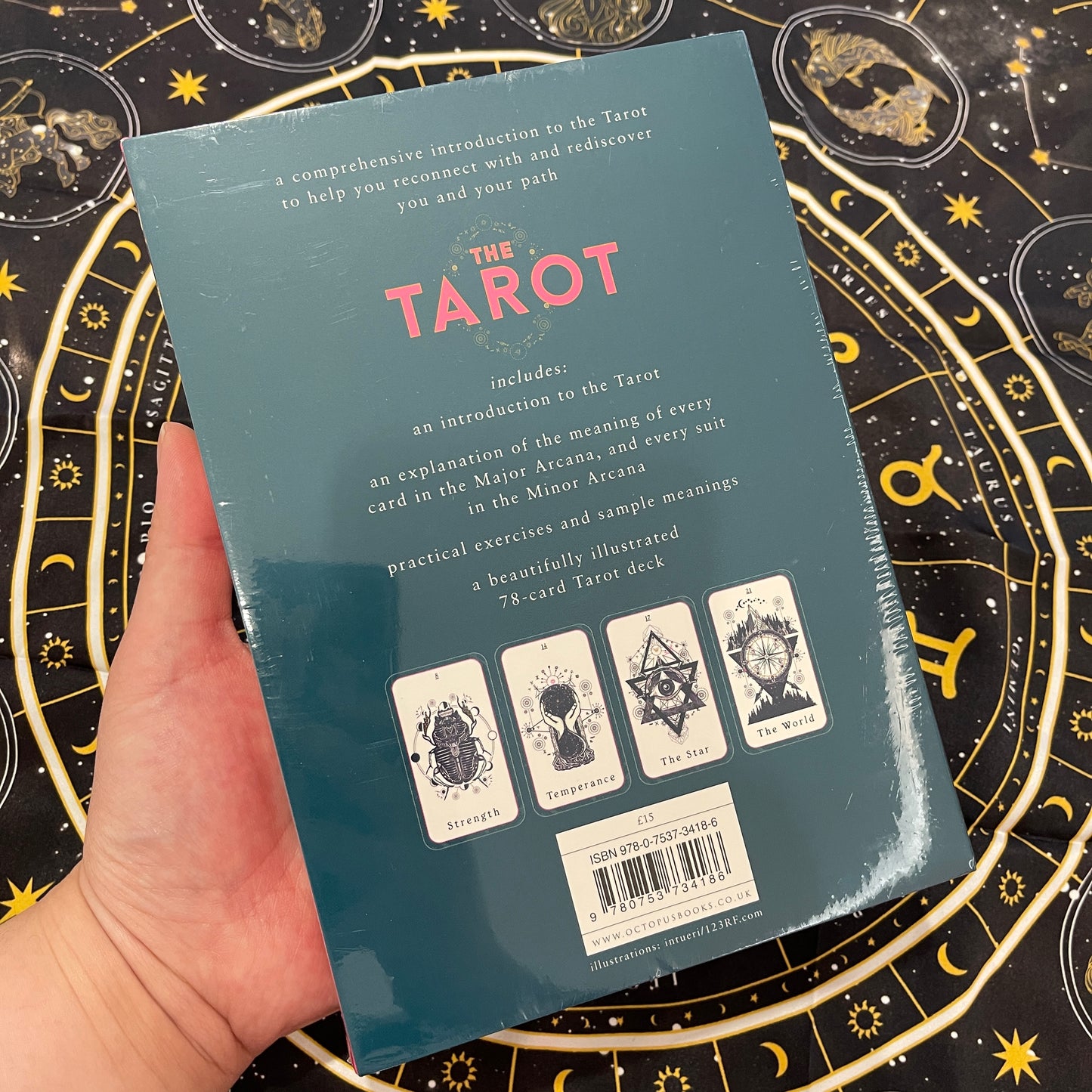 The Tarot Book and Card Deck: Reconnect With You: A Comprehensive Introduction to the Tarot with an illustrated Tarot deck