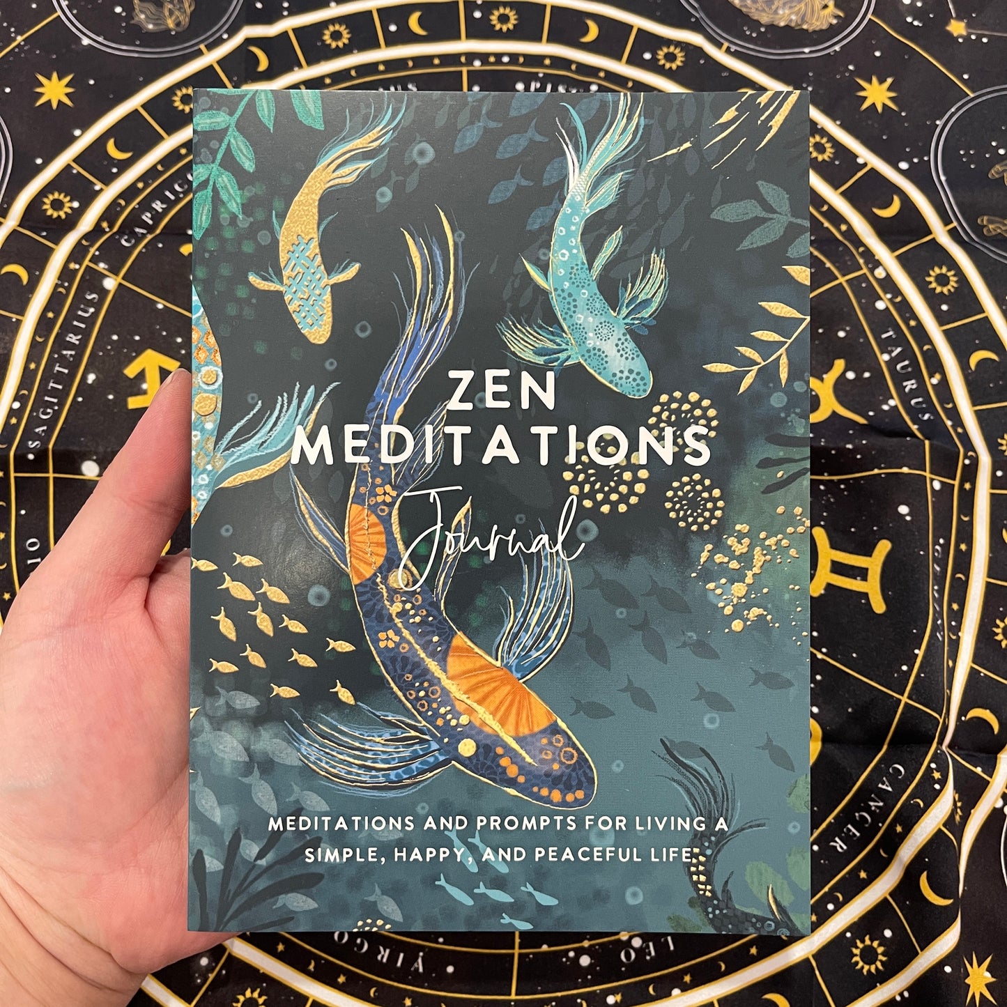 Zen Meditations Journal: Meditations & Prompts for Living a Simple, Happy & Peaceful Life